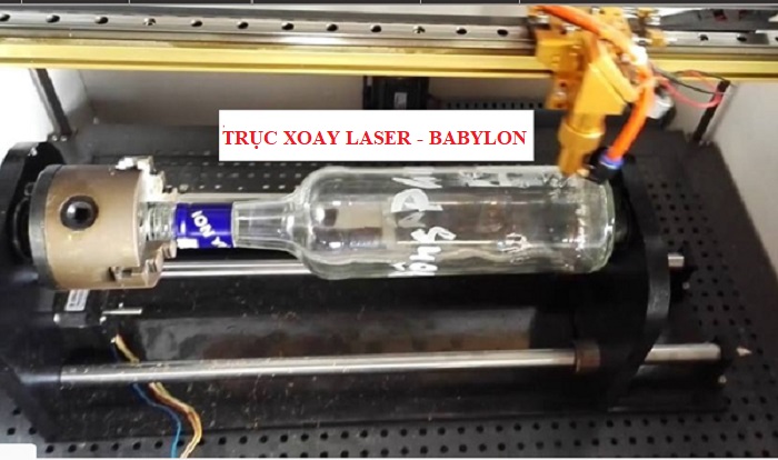 Truc xoay may laser 6040
