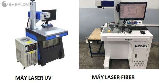 So sanh may khac laser uv va may khac laser fiber